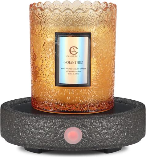 Amazon.com: Candle Warmer Plate with Timer,Large Candle Warmer for Jar ...