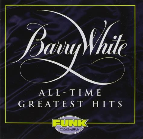 Barry White : All-Time Greatest Hits [Audio CD] Barry White - Music