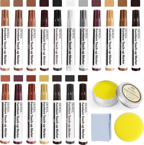 Amazon.com: Furniture Markers Touch Up, 18 Colors Wood Markers ...