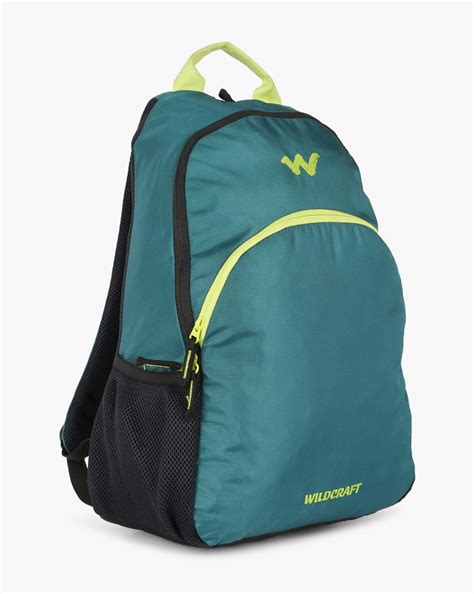 Buy Green Wildcraft Colourblock Laptop Backpack | AJIO