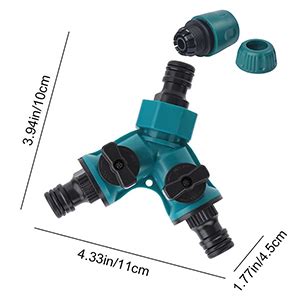 Preptep multi tap connector, Splitter 3 way pipe connector equipped ...