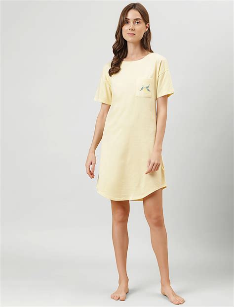 Buy Pure Cotton Plain Nightdress at Marks & Spencer
