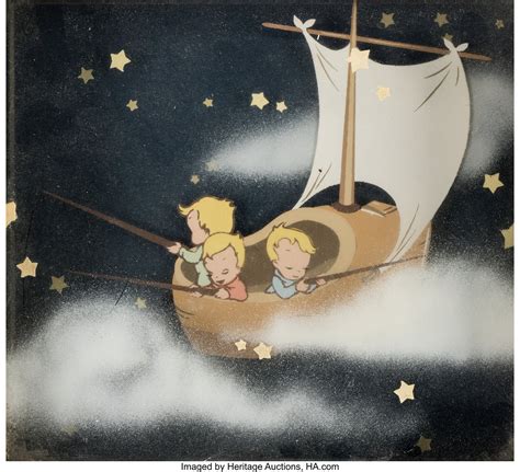 Wynken, Blynken, and Nod Courvoisier Multiplane 3D Setup (Walt | Lot ...