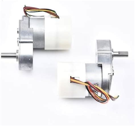ROBOWAY 7-Type Full Metal Gearbox Gear Motor DC 3V-12V 16RPM-65RPM Slow ...