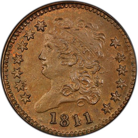 Half Cent 1811 Classic Head, Coin from United States - Online Coin Club
