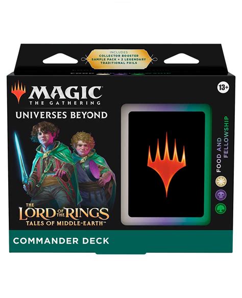 MAGIC THE GATHERING TRADING CARD GAME LORD OF THE RINGS COMMANDER DECK ...
