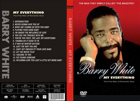 DVDMANIA: BARRY WHITE / MY EVERYTHING