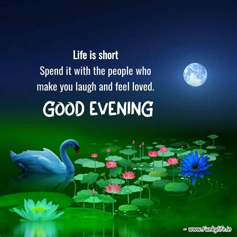 gud evening quotes with images