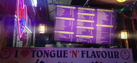 Menu at TONGUE N FLAVOUR CAFE, Gurugram