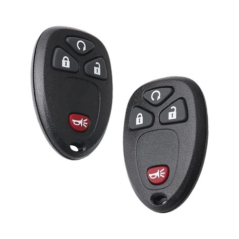 SEEU. AGAIN 2 Pcs RGM401B Car Key Fob Keyless Control Entry Remote ...