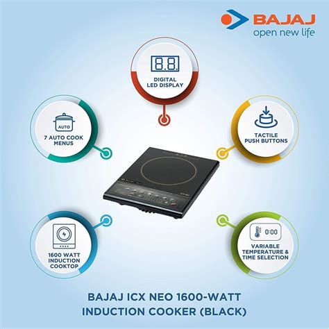 Bajaj Majesty ICX Neo Induction Cooktop