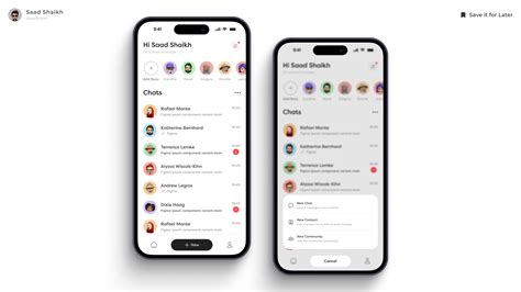 Chat Screen Design 的图像结果