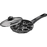 Buy Prestige Non-Stick 12 Pits Paniyarakkal 24cm with Glass Lid | Appe ...
