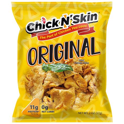 Amazon.com: Chick N’ Skin Fried Chicken Skins - Original Flavor (4Pack ...