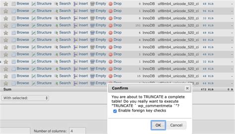 Image result for PHPMyAdmin Database Management