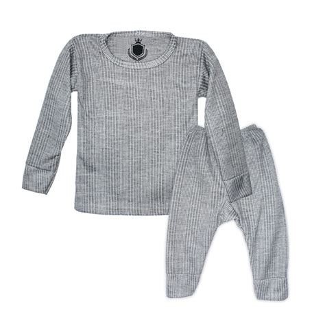 Buy MAJIK Full Sleeves Thermal Body Warmer Set for Kids top and Pajama ...