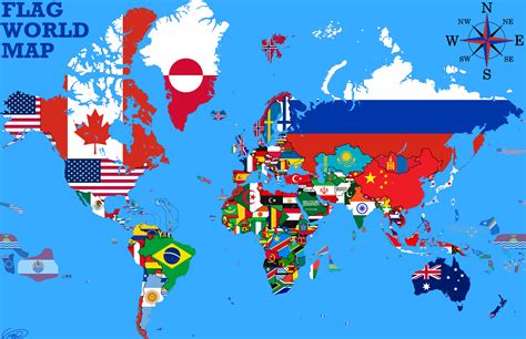World Map with Flags 的图像结果