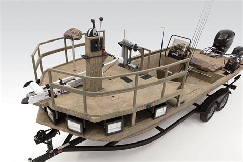 GRIZZLY 2072 CC Sportsman w/ Kicker - TRACKER Welded Jon Boat