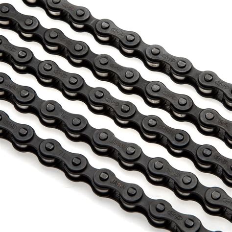 IZUMI x MASH SF Track 1/2 x 1/8" Fahrradkette Jet Black Silber