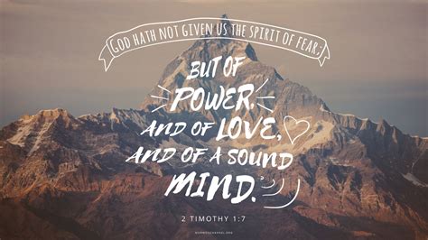 2 Timothy 1:7