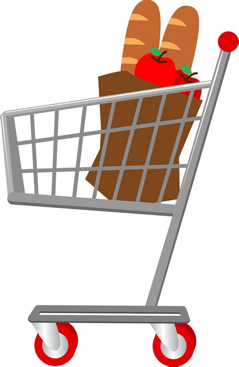 Full Shopping Cart Clipart