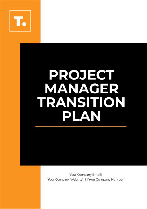 Project Management Transition Plan Template 的图像结果