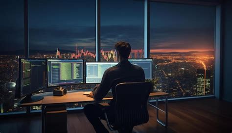 Man at Computer Desk 的图像结果