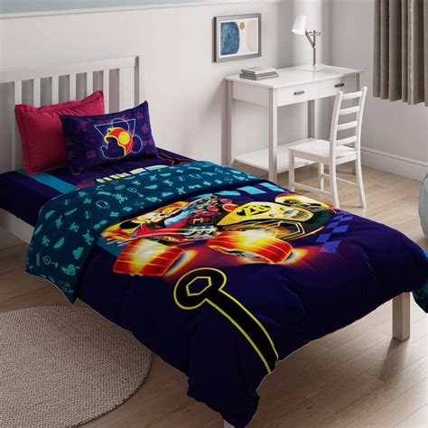 Buy D'DECOR Kids Economy Blue Printed Cotton Single Bedsheet - Set of 2 ...