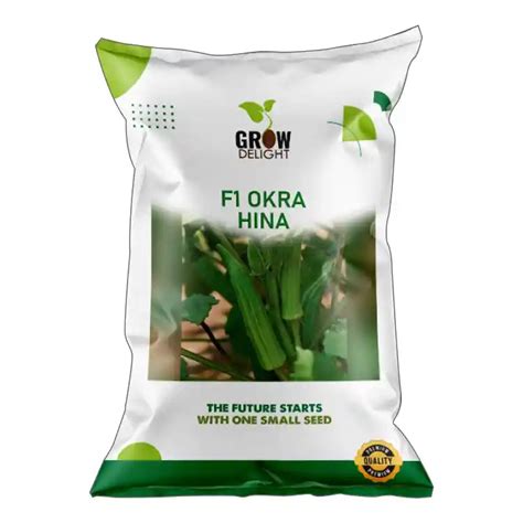 Grow Delight F1 Hina Okra Seeds | Buy Now – BharatAgri Krushi Dukan