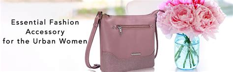 Caprese Angelica Women's Sling Large Dull Pink : Amazon.in: Fashion