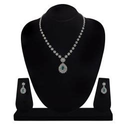 Buy Diamond Necklace Set Online with Price | Bridal Diamond Necklace ...