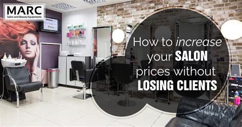 How To Increase Salon Prices Without Losing Clients - Marc Salon