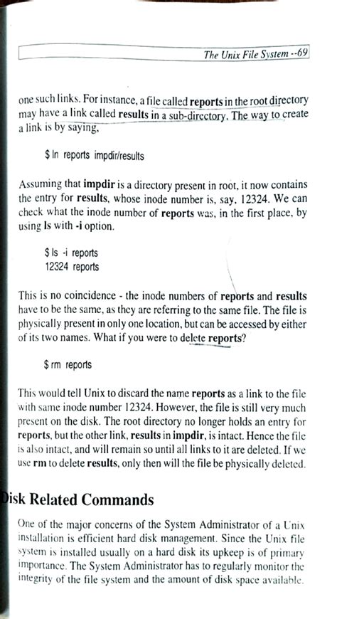 Linux 1 56 1 49 - Hhjj - The Unix File System one such links. For ...