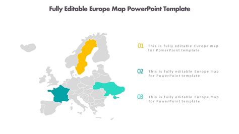 Europe Map PowerPoint 的图像结果