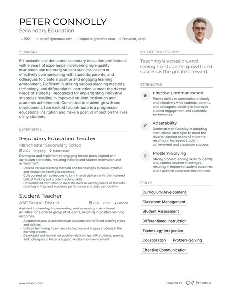 Education Resume