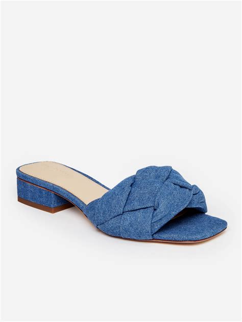 Hannah Denim Sandals | Denim sandals, Women shoes, Womens sandals