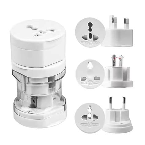 SeCro International Universal All in One Worldwide Travel Adapter Wall ...