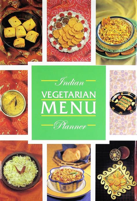 Indian Vegetarian Menu Planner – CMYK Bookstore