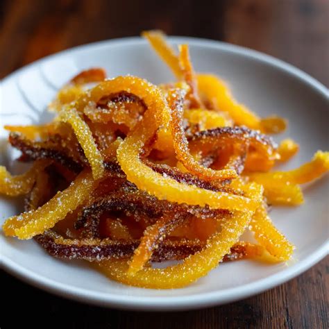 Candied Orange Peel Recipe