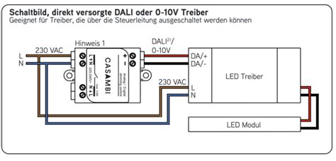 YMOCA-ASD-DA-LR | Casambi ASD DALI control and 0/1-10V