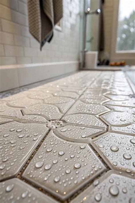 19+ Stylish Shower Floor Tile Ideas