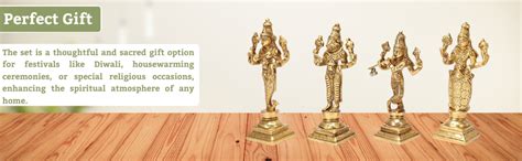 Buy APKO Brass Dashavatara Dasavatharam of Lord Vishnu Statues Ten ...