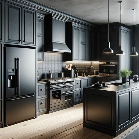 16 Stunning Cabinet Colors for Black Stainless Steel Appliances