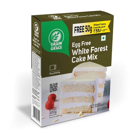 Eggfree White Forest Cake Mix – Grain N Grace
