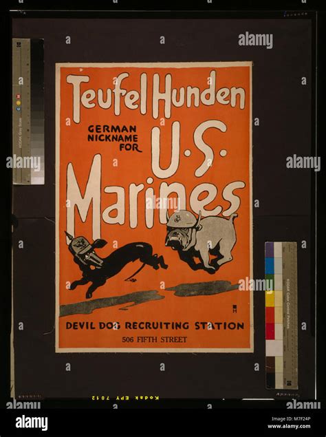 A photograph of the U.S. Marines Devil Dog recruiting station at 506 Fifth Street, showcasing ...