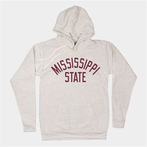 Vintage-Inspired Mississippi State Oatmeal Hoodie | Homefield