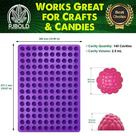 Berry Candy Mold Half Sheet – PJBold Silicone Molds – PJ Bold