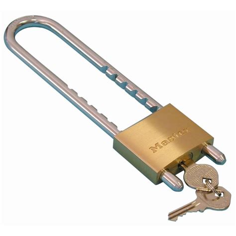 Master Lock Padlock Brass 45mm Long Shackle - ACL Industrial Technology