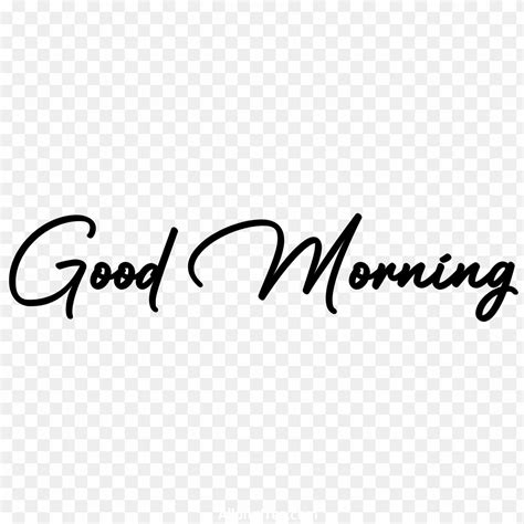 Good Morning Clipart Black And White