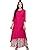 Pistaa's Women's Rayon Kurta With Palazzo (KWTLHLPZOPINKGULABMX_Red_XS ...